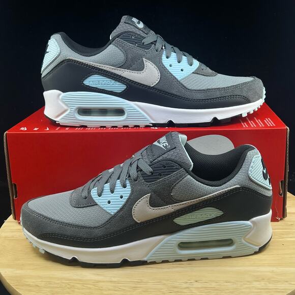 Nike Air Max 90 Shoes Gray Pumice Photon Dust DM0029-009 Men\'s Size 8.5